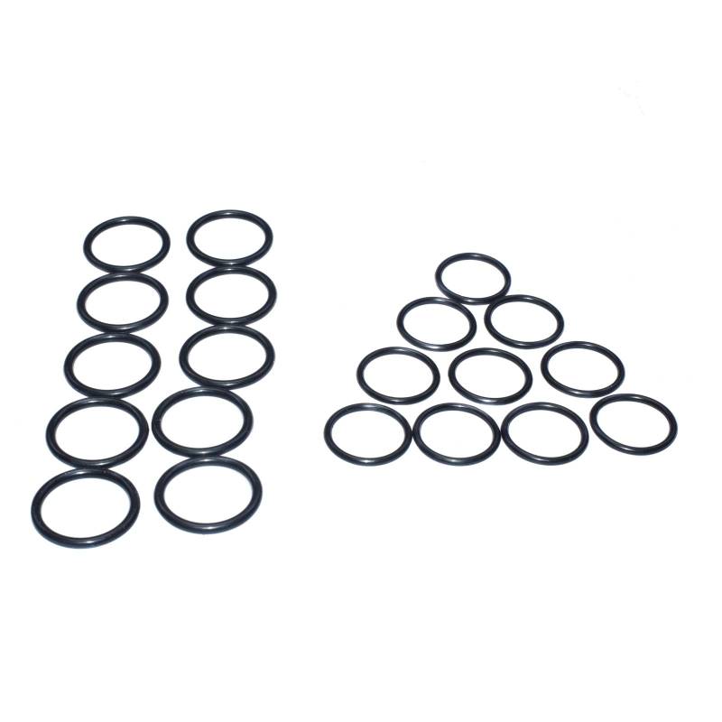 eGang Auto Neues 20-teiliges O-Rings-Dichtungsset für Motorzündkerzenrohre 11377514007 11377514008 Für BMWS E46 E60 E81 E82 E83 E91 von Jumbo Auto Parts