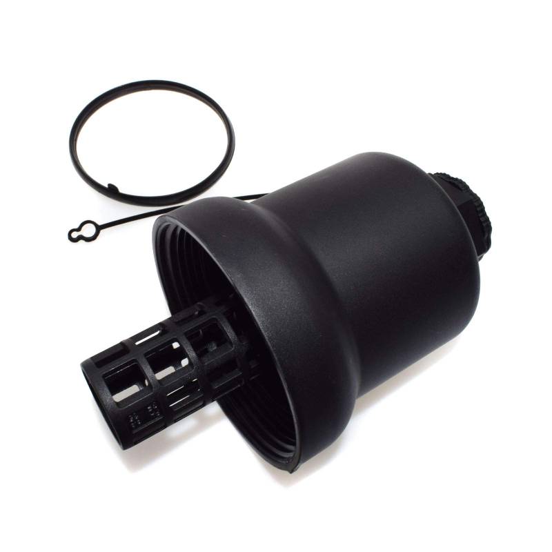 eGang Auto Ölfilter-Abdeckung 917-049 & 06D115408B für VWS GTI Golf Eos Jetta Passat Audis A4 / TT Quattro 2005 2006 2007 2008 2010 2011 2012 2013 von eGang Auto
