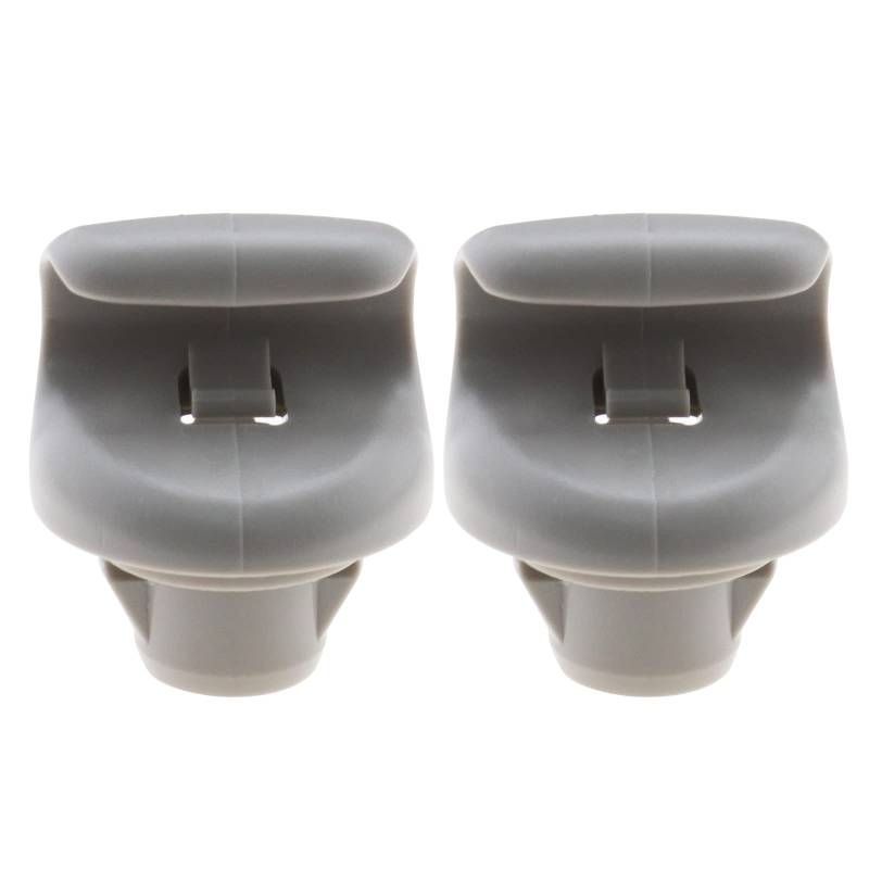 eMagTech 2 x innere Sonnenblende-Clips 96409BC402 96409EA00A 96409CG000 kompatibel mit Qashqia Juke Tiida X-Trail T31 T30 Autoinnenraum-Sonnenschutz-Halterung von eMagTech