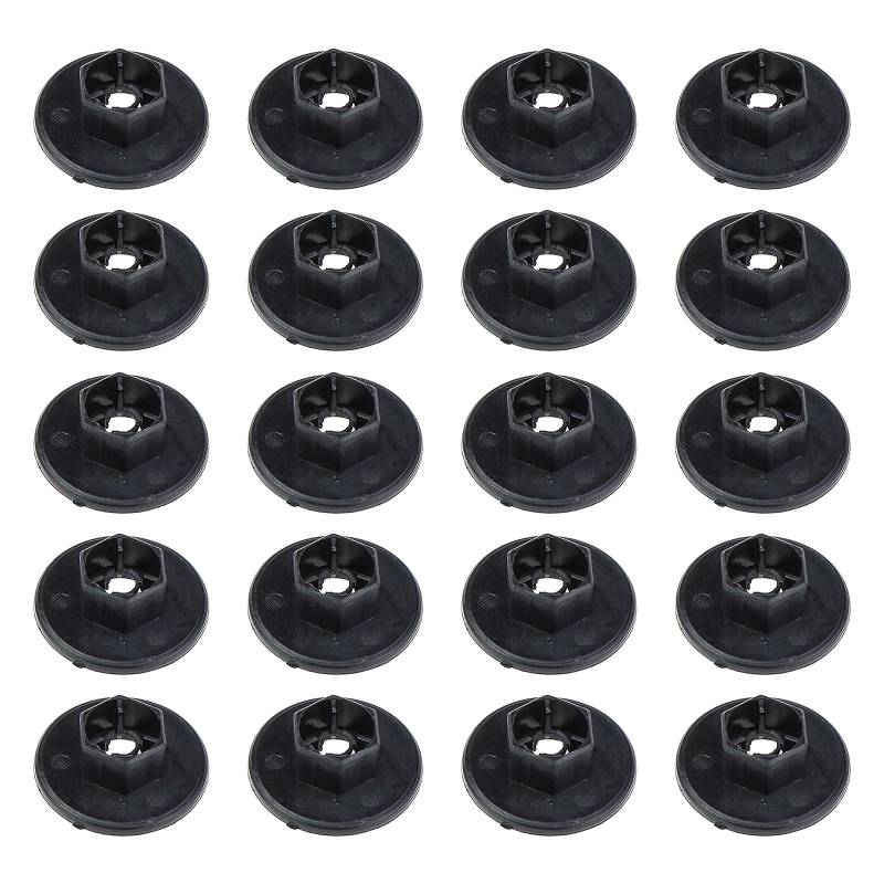 eMagTech 20 Stück 8414526000 Radlaufblende Spritzschutz Unterbodenmuttern Clip K193 kompatibel mit Kia Sportage Soul Optima von eMagTech