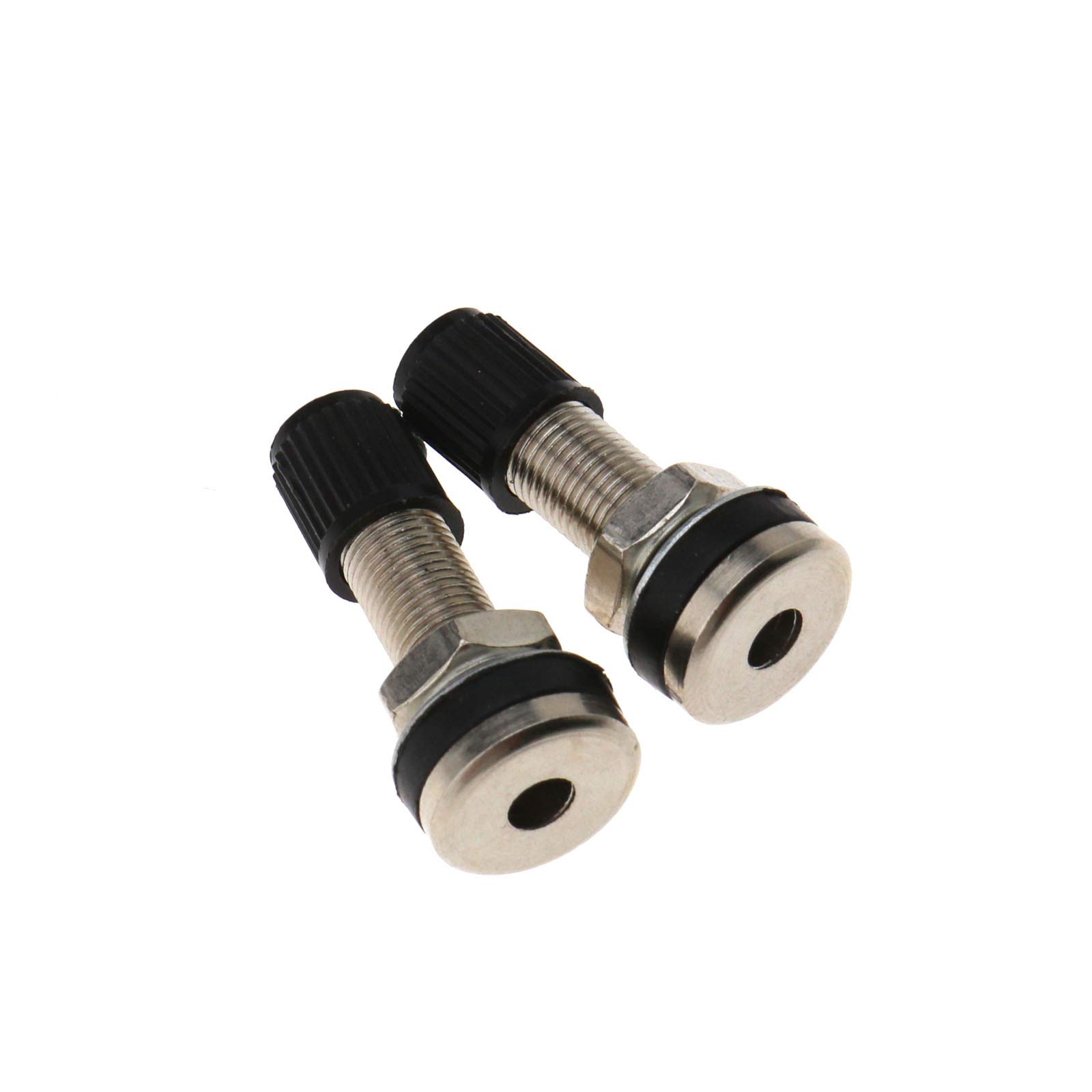 eMagTech 2X Reifenventil Ventile Felgenventile aus Metall mit Staubkappen für Auto Motorrad Reifen eMagTech 2X Reifenventil Ventile Felgenventile aus Metall mit Staubkappen für Auto Motorrad Reifen von eMagTech