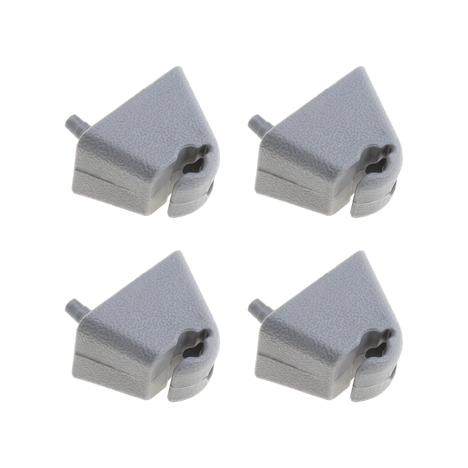eMagTech 4 Stück Sonnenblenden-Haken-Clip 1438336 Sonnenblenden-Clip Aufhänger Halterung Auto Innenraum Visier Niete Grau Kompatibel mit Carlton Astra F Vivaro A Corsa B Cavalier MK 3 eMagTech 4 Stück Sonnenblenden-Haken-Clip 1438336 Sonnenblenden-Clip Aufhänger Halterung Auto Innenraum Visier Niete Grau Kompatibel mit Carlton Astra F Vivaro A Corsa B Cavalier MK 3 von eMagTech