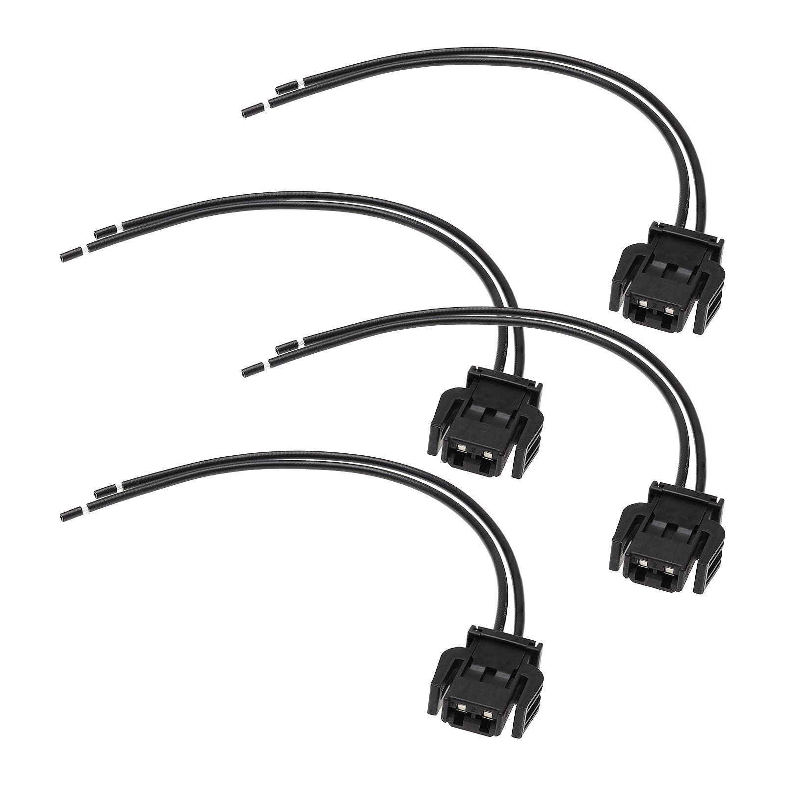 eMagTech 4-teiliges 2-poliges Reparaturstecker-Kabel-Set 893971632 Kompatibel mit VW Kompatibel mit Audi Kompatibel mit Skoda Automotive 2-poliger Reparaturkabelbaum 18 AWG eMagTech 4-teiliges 2-poliges Reparaturstecker-Kabel-Set 893971632 Kompatibel mit VW Kompatibel mit Audi Kompatibel mit Skoda Automotive 2-poliger Reparaturkabelbaum 18 AWG von eMagTech