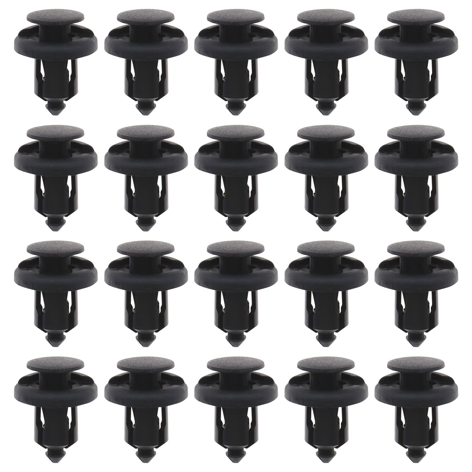 eMagTech 50 Stück vordere und hintere Stoßstangen-Verkleidung Clip 91503-SZ3-003 kompatibel mit Accord Civic CR-V CR-Z Element Fit EV Insight Odyssey Prelude Pilot Ridgeline S2000 von eMagTech