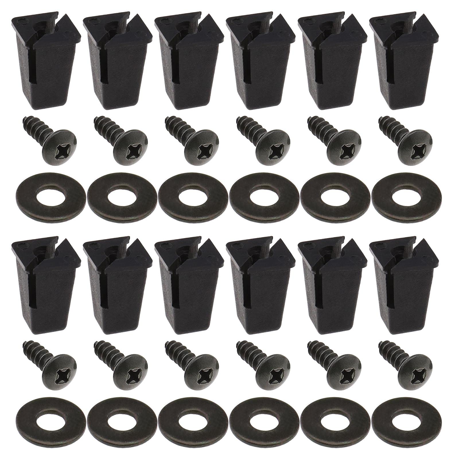 eMagTech Schraubenbefestigungsclips Muttern-Kit Erweiternde Sicherungsmutter Ösen CZA4705L/RTC3744 für Radkästen Stoßfängerverkleidung Kompatibel mit Land Mover Defender 20 Stück eMagTech Schraubenbefestigungsclips Muttern-Kit Erweiternde Sicherungsmutter Ösen CZA4705L/RTC3744 für Radkästen Stoßfängerverkleidung Kompatibel mit Land Mover Defender 20 Stück von eMagTech