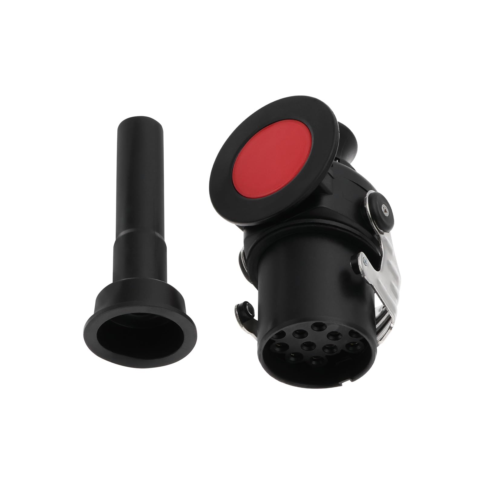 eMagTech 1 Stück 15-poliger LKW-Stecker mit Schraubkontakten Betriebsspannung 24 V 114,5 X 69 Mm für die Elektrische Verbindung Zwischen LKW Und Anhänger für Transporter LKW-Anhänger eMagTech 1 Stück 15-poliger LKW-Stecker mit Schraubkontakten Betriebsspannung 24 V 114,5 X 69 Mm für die Elektrische Verbindung Zwischen LKW Und Anhänger für Transporter LKW-Anhänger von eMagTech