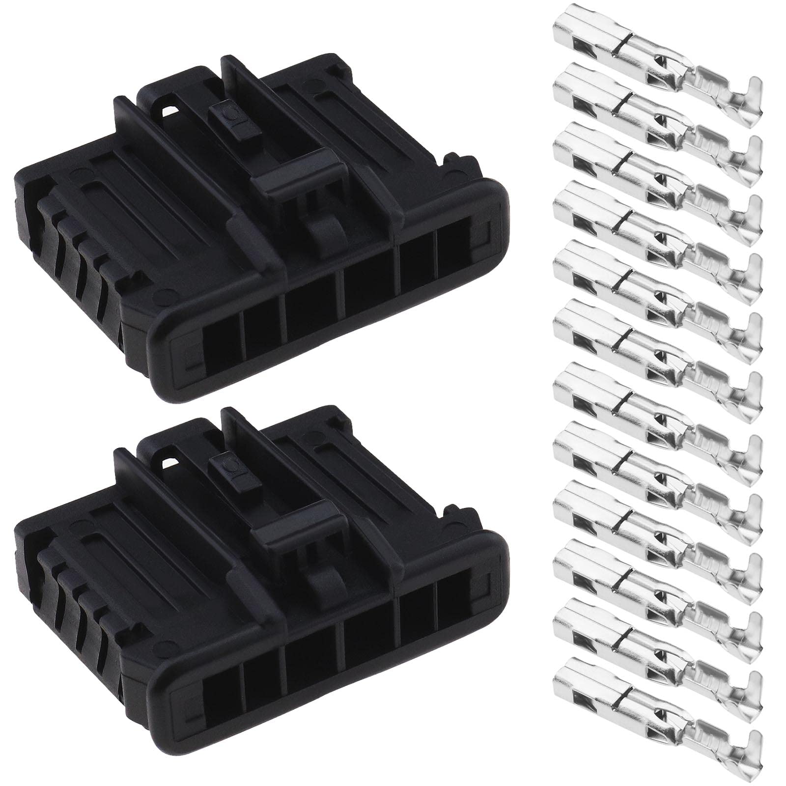 eMagTech 2 Set Rückleuchten Reparatur Stecker Set mit Klemmen Kompatibel mit Peugeot Kompatibel mit Citroen Automotive Lampenfassung Sockel 12V eMagTech 2 Set Rückleuchten Reparatur Stecker Set mit Klemmen Kompatibel mit Peugeot Kompatibel mit Citroen Automotive Lampenfassung Sockel 12V von eMagTech