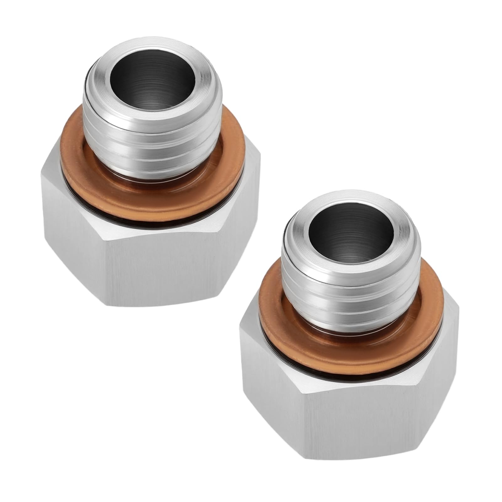 eMagTech 2 Stück M12x1,5 Stecker auf 1/8NPT Buchse Öl Wasser Druck Temperatur Sensor 20mm 304 Edelstahl Metrischer Anschlussadapter mit Unterlegscheibe eMagTech 2 Stück M12x1,5 Stecker auf 1/8NPT Buchse Öl Wasser Druck Temperatur Sensor 20mm 304 Edelstahl Metrischer Anschlussadapter mit Unterlegscheibe von eMagTech
