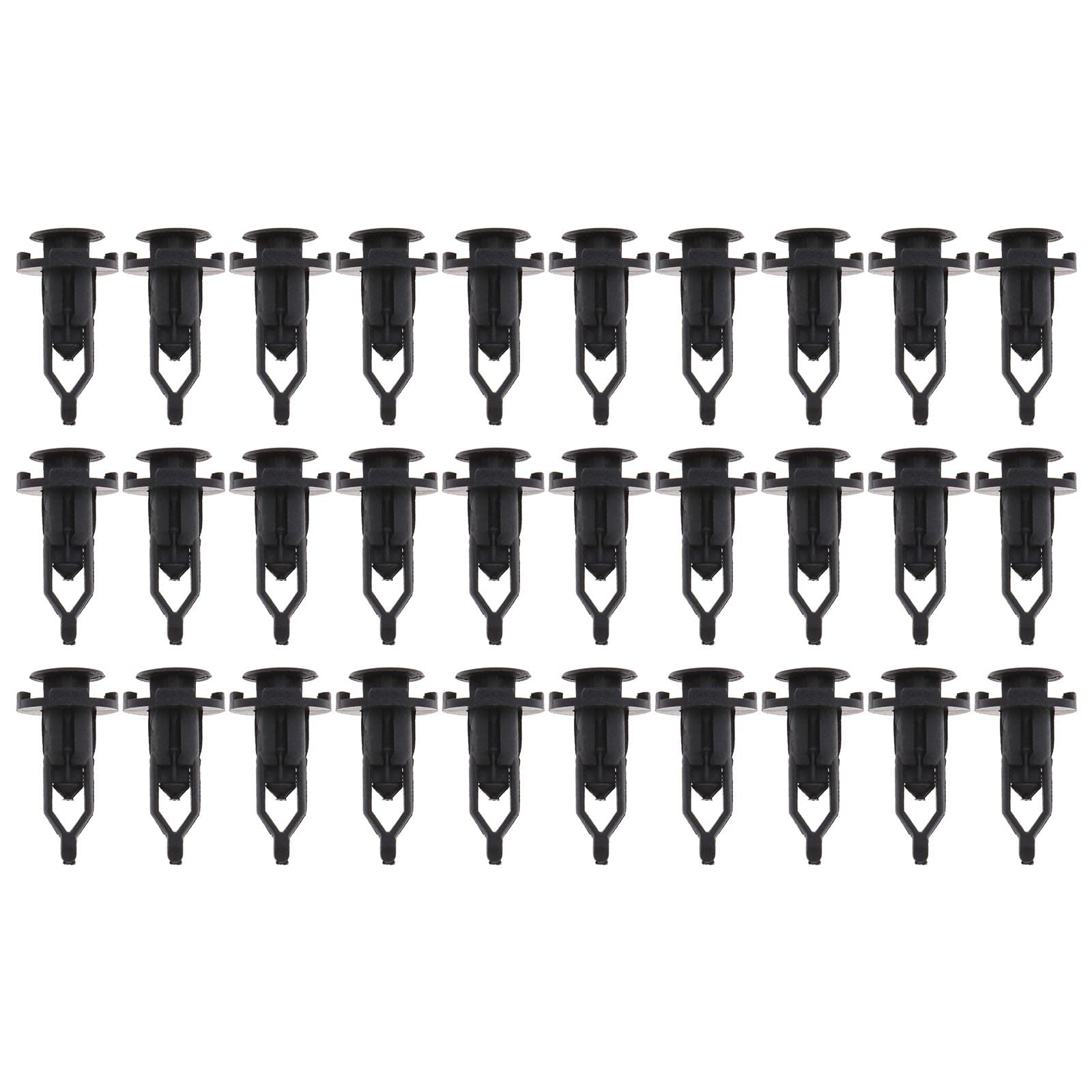 eMagTech 30 Stück Auto Stoßstangenclips Radlauf Verkleidung Halter Spritzschutz Kotflügel Niet 52161-0K040 52161-02020 Kompatibel mit Lexus Toyota Ersatz Autoclips von eMagTech