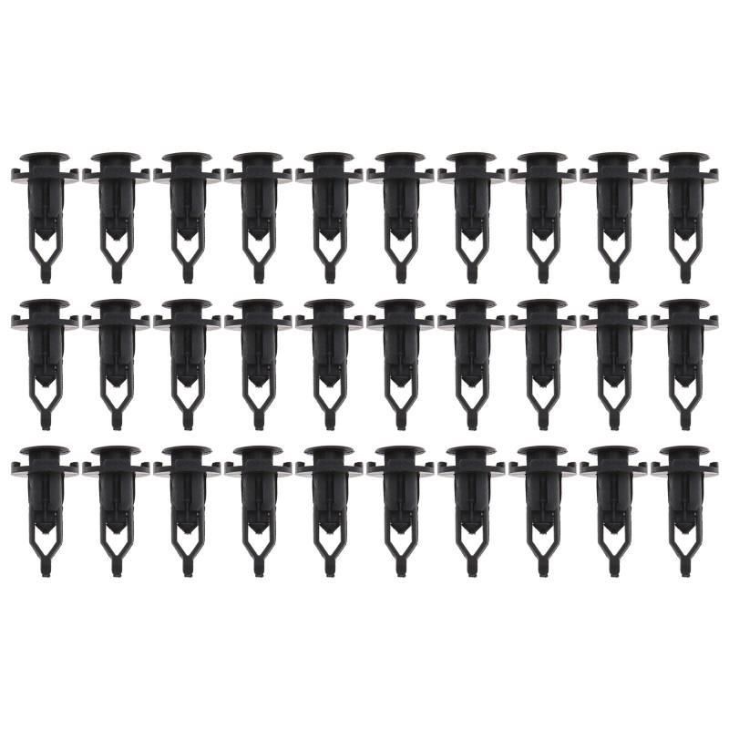 eMagTech 30 Stück Auto Stoßstangenclips Radlauf Verkleidung Halter Spritzschutz Kotflügel Niet 52161-0K040 52161-02020 Kompatibel mit Lexus Toyota Ersatz Autoclips von eMagTech