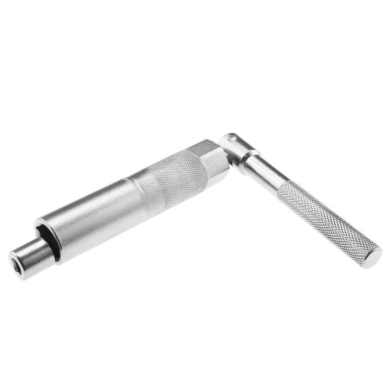 eMagTech Auto Stoßdämpferschlüssel 18mm Innensechskantschlüssel Entfernungswerkzeug Inbusschlüsseln Entferner Rutschfester Griff aus Chrom-Vanadium-Stahl von eMagTech