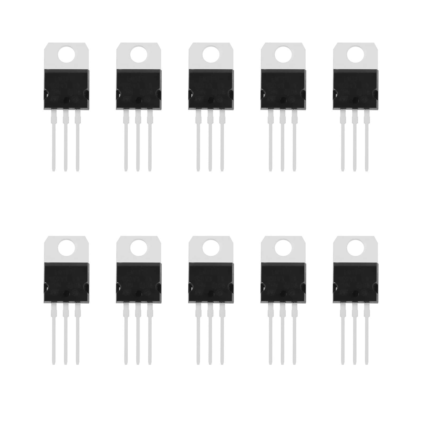 eMagTech LM317 LM317T 3-Terminal einstellbare Spannungsregler, 1,2-37 V, 1,5 A, TO-220, Paket für elektronische DIY-Projekt-Anwendungen eMagTech LM317 LM317T 3-Terminal einstellbare Spannungsregler, 1,2-37 V, 1,5 A, TO-220, Paket für elektronische DIY-Projekt-Anwendungen von eMagTech