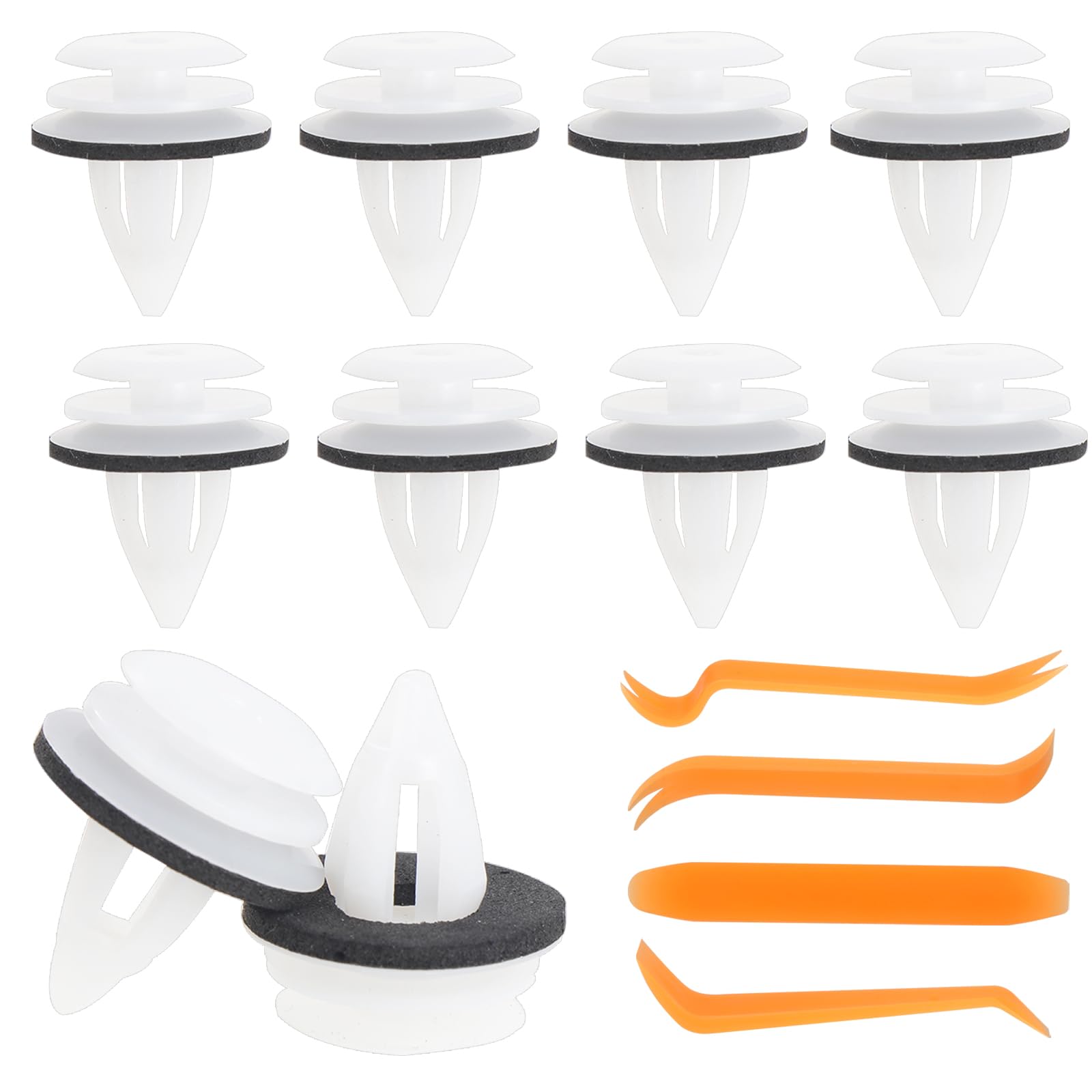 eROOSY 100 ST Auto Befestigung Clips, Befestigung Clips Türverkleidung, Türverkleidung Clips, Innenverkleidung Clips, Universal Auto Tür Klips, Türverkleidung Verschluss von eROOSY