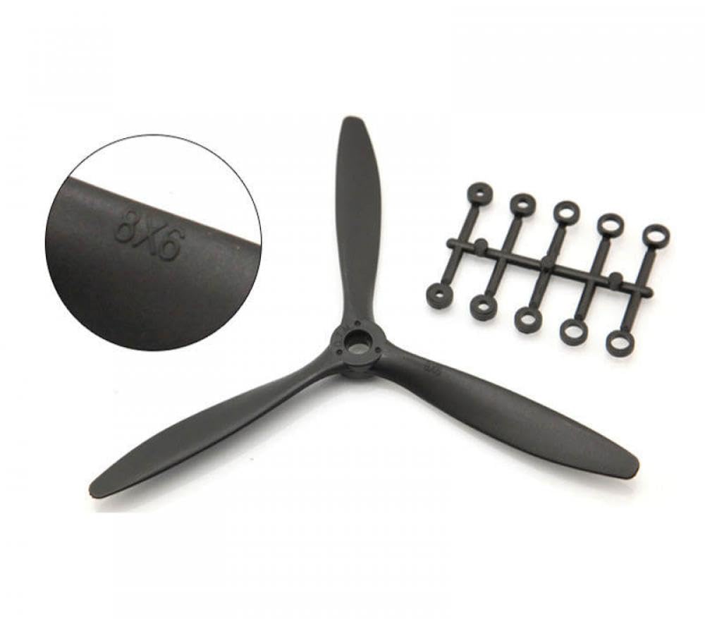 3 Propeller Kompatibel mit RC -Flugzeug kompatibel mit 8060 9060 1060 1170(8x6) von eRgDFS
