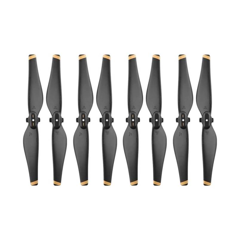 D Air Drone kompatibel 8PCS Ersatzpropeller Schnellverschluss Ersatzteile Schraubenflügelventilator(BLACK GOLD) von eRgDFS