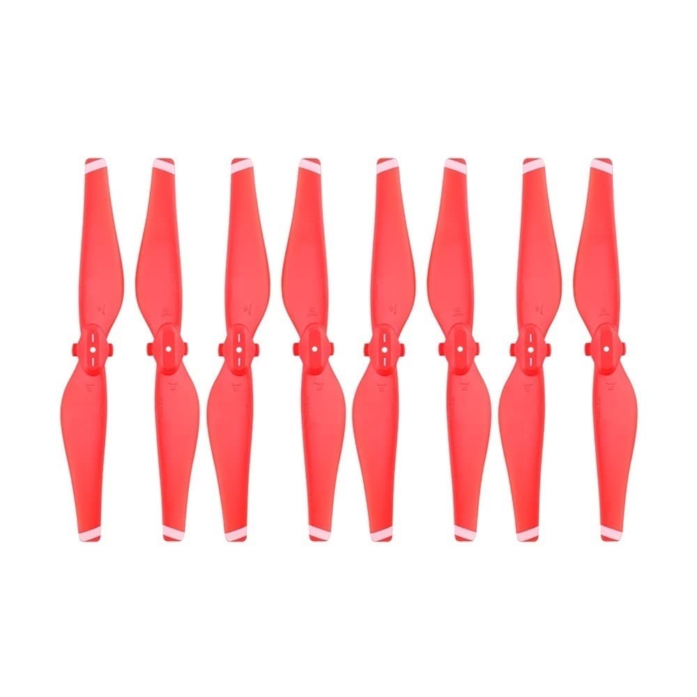 D Air Drone kompatibel 8PCS Ersatzpropeller Schnellverschluss Ersatzteile Schraubenflügelventilator(RED) von eRgDFS