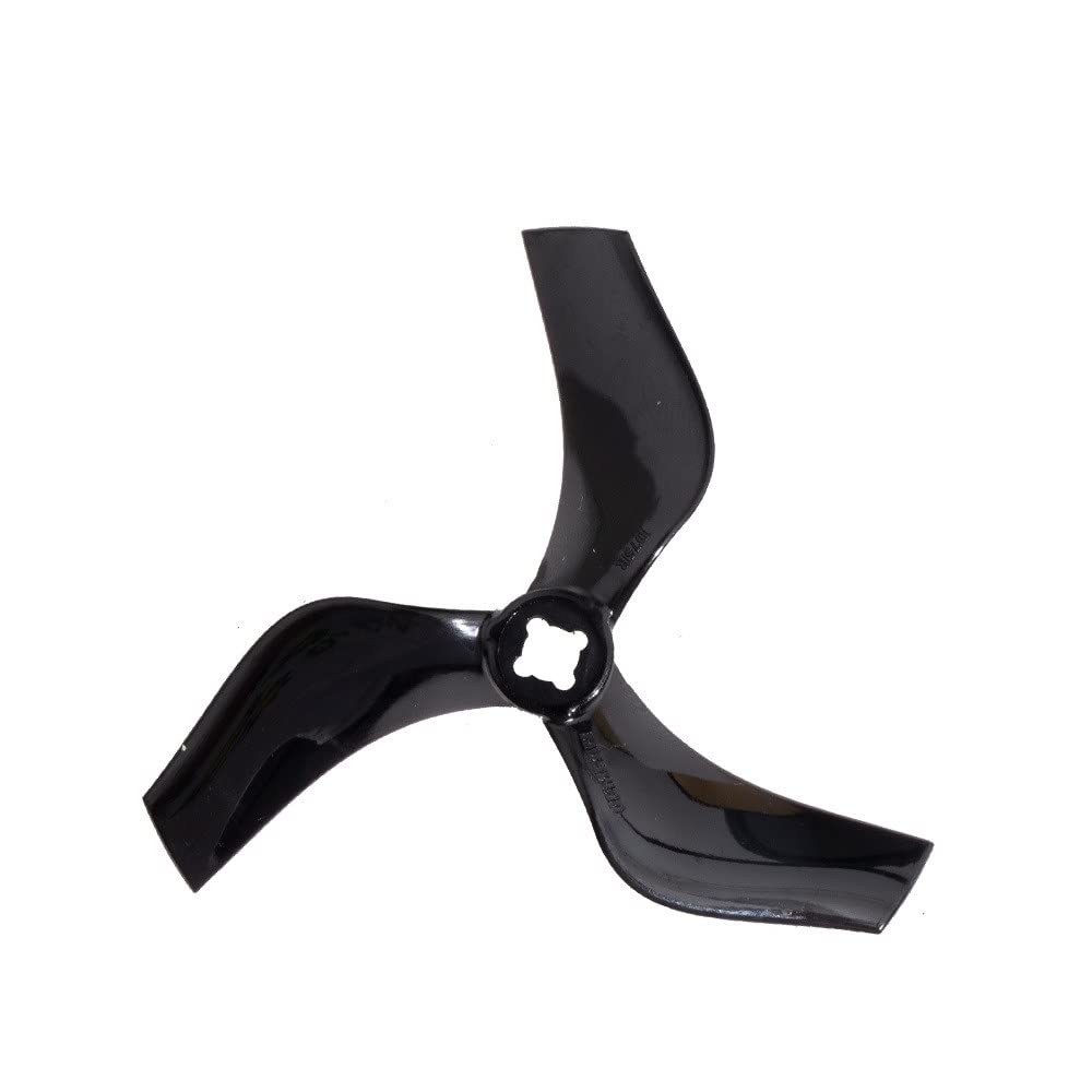 D75 75mm Kanal 3-Propeller Kompatibel mit RC FPV Freestyle 3 Zoll Cinewhoop kompatible Kanaldrohnen DIY Teile(2PAIRS BLACK) von eRgDFS