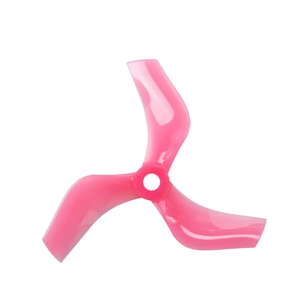 D75 75mm Kanal 3-Propeller Kompatibel mit RC FPV Freestyle 3 Zoll Cinewhoop kompatible Kanaldrohnen DIY Teile(2PAIRS PINK) von eRgDFS