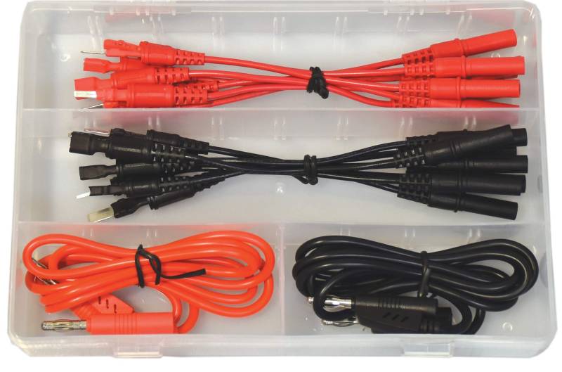 Electronic Specialties Flachstecker-Testleitungs-Set, 16-teilig von eS