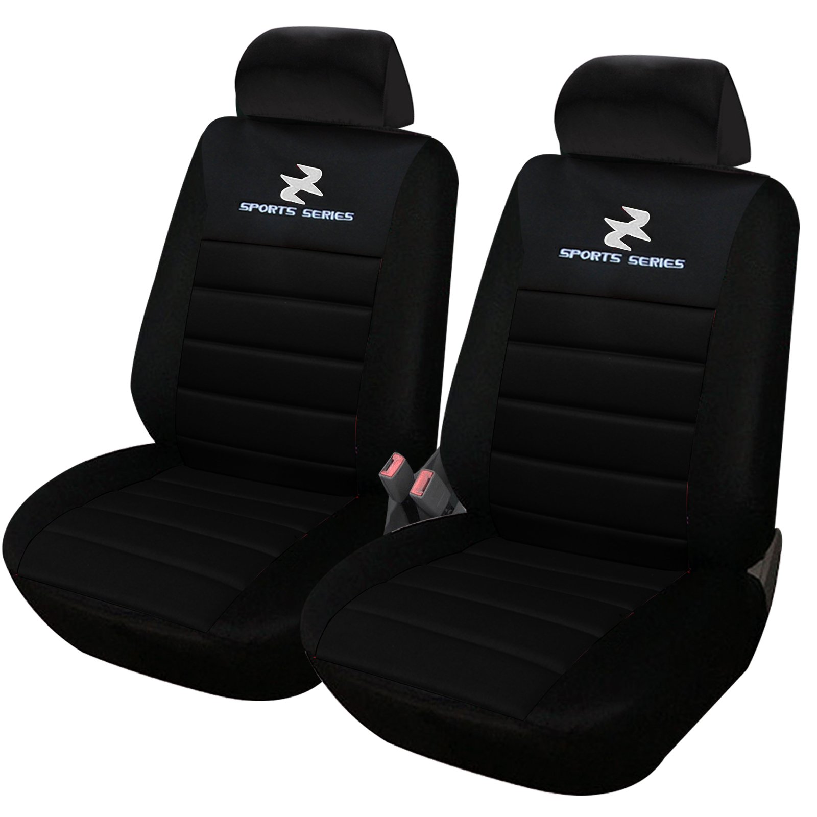 eSituro SCSC0066 2er Einzelsitzbezug universal Sitzbezüge für Auto Schonbezug Schoner Dicke gepolstert schwarz eSituro SCSC0066 2er Einzelsitzbezug universal Sitzbezüge für Auto Schonbezug Schoner Dicke gepolstert schwarz von eSituro
