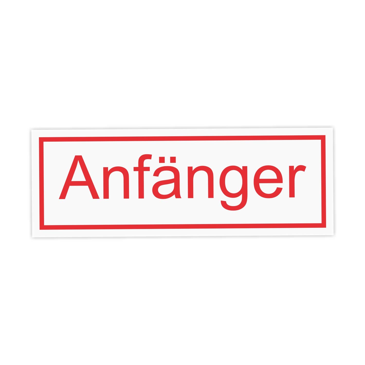 easydruck24de Fahrzeug-Aufkleber Anfänger I 20 x 7 cm I Achtung Vorsicht Fahranfänger I für Kfz Auto LKW I Junge Fahrer I UV- u. wetterfest, selbstklebend I hin015 easydruck24de Fahrzeug-Aufkleber Anfänger I 20 x 7 cm I Achtung Vorsicht Fahranfänger I für Kfz Auto LKW I Junge Fahrer I UV- u. wetterfest, selbstklebend I hin015 von easydruck24de