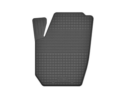 Gummimatte Automatte Fahrermatte Gummifussmatte Gummi Fußmatte für Audi A1 I Bj. 2010-2018 Fahrerseite LX von edecor