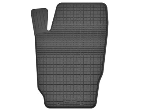 Gummimatte Automatte Fahrermatte Gummifussmatte Gummi Fußmatte für VW Polo IV Bj. 2001-2009 Fahrerseite X von edecor