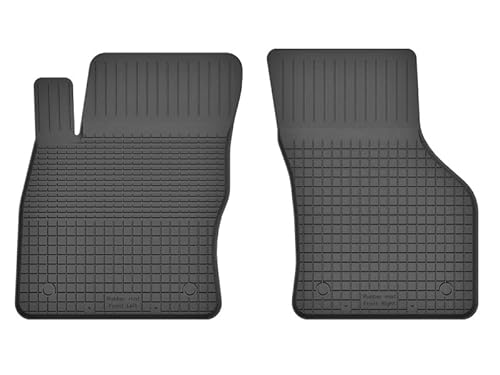 Gummimatten Automatten Gummifussmatten Gummi Fußmatten für Skoda Octavia III Bj. 2013-2019 VORNE Fahrer-und Beifahrermatte TXtx von edecor