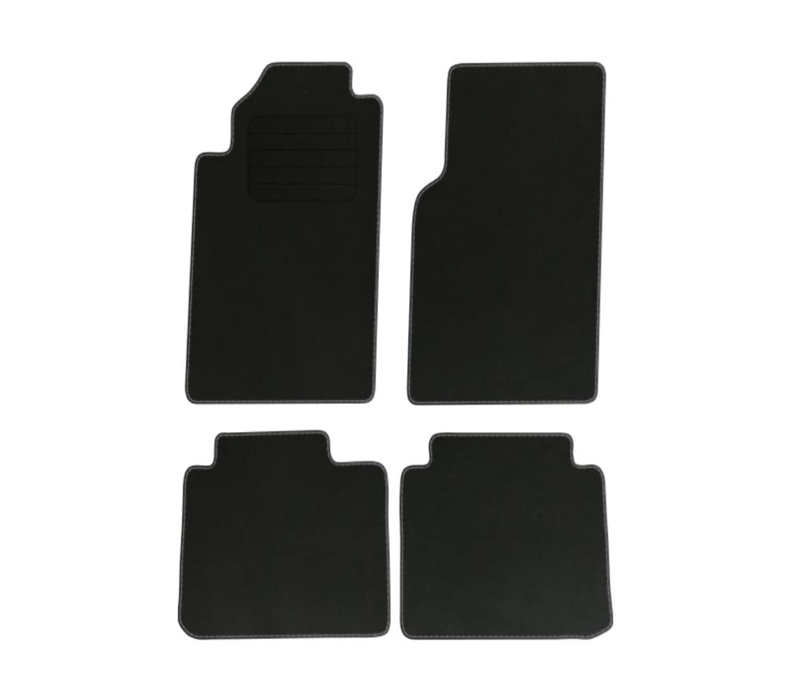 Velourmattenset für Chrysler 300M Bj. 1998-2004 Mit Absatzschoner Passform Neu Basic Veloursfussmatten Automatten von edecor