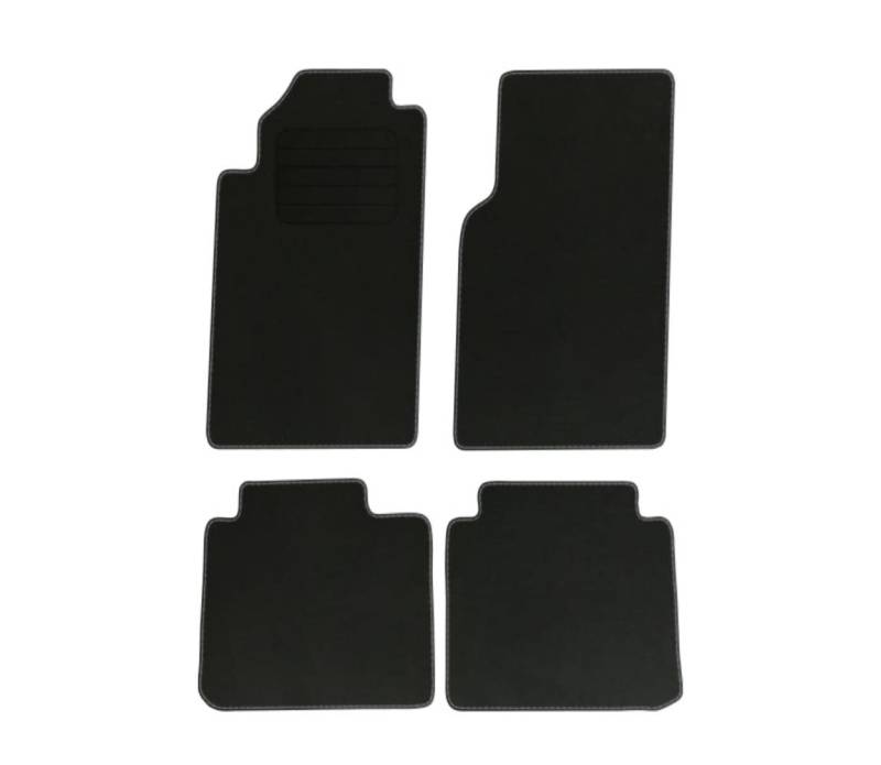 Velourmattenset für Chrysler 300M Bj. 1998-2004 Mit Absatzschoner Passform Neu Basic Veloursfussmatten Automatten von edecor