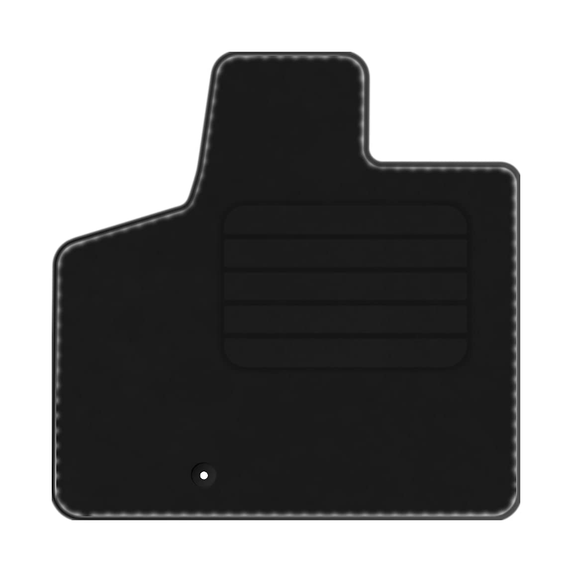 Veloursfussmatte für Lancia Voyager Bj. 2011-2016 Basic LP Befestigungen Automatte Velourmatte Mit Absatzschoner Passform Neu von edecor