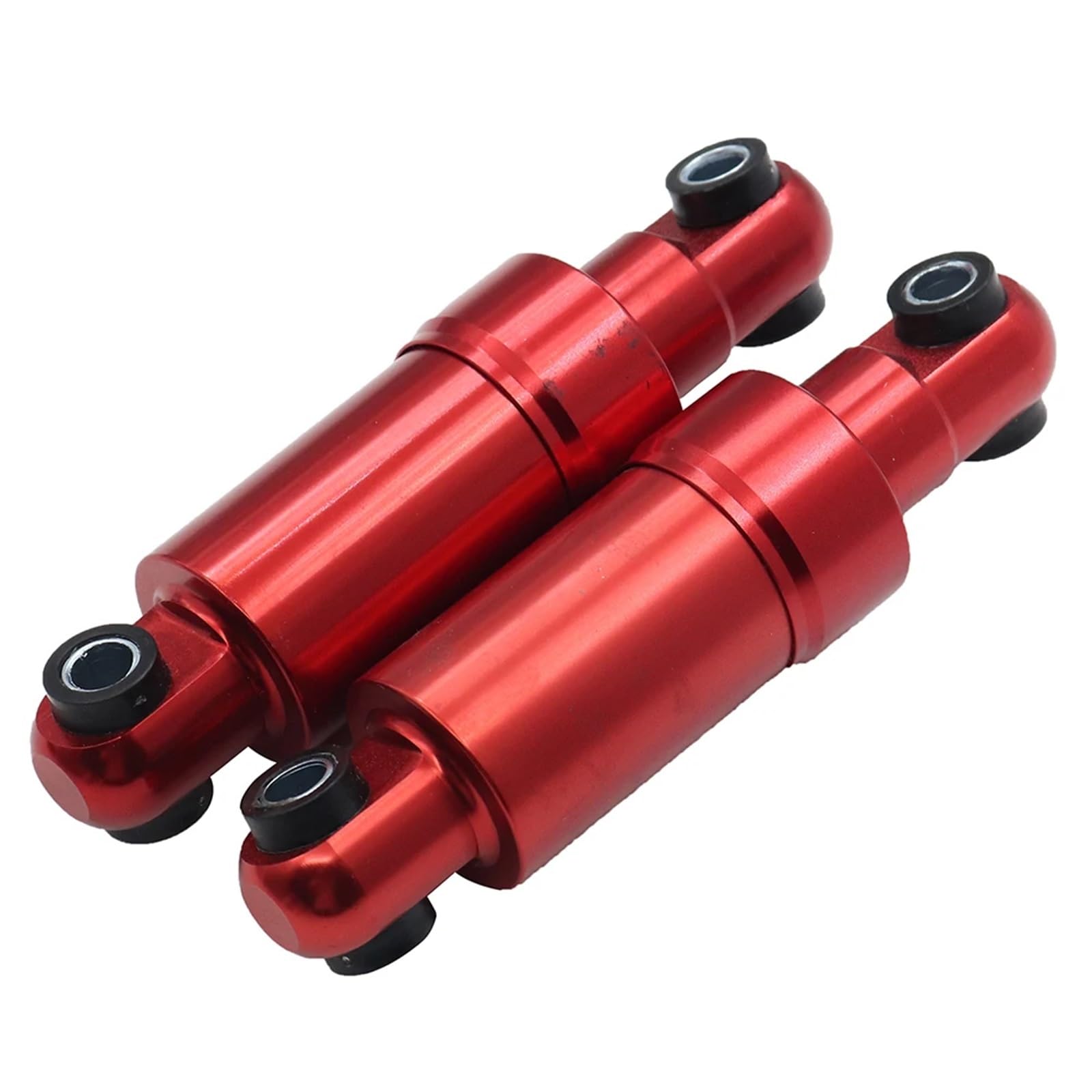 1 Paar 110 mm Scooter-Stoßdämpfer hinten for KU-GOO M4 Elektroroller, Federrückpralldämpfung, Ersatzteile ersetzen(Rood) von eejinwen