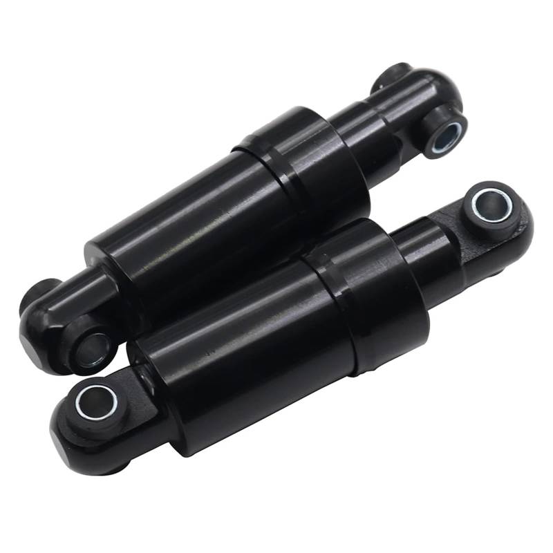 1 Paar 110 mm Scooter-Stoßdämpfer hinten for KU-GOO M4 Elektroroller, Federrückpralldämpfung, Ersatzteile ersetzen(Zwart) von eejinwen