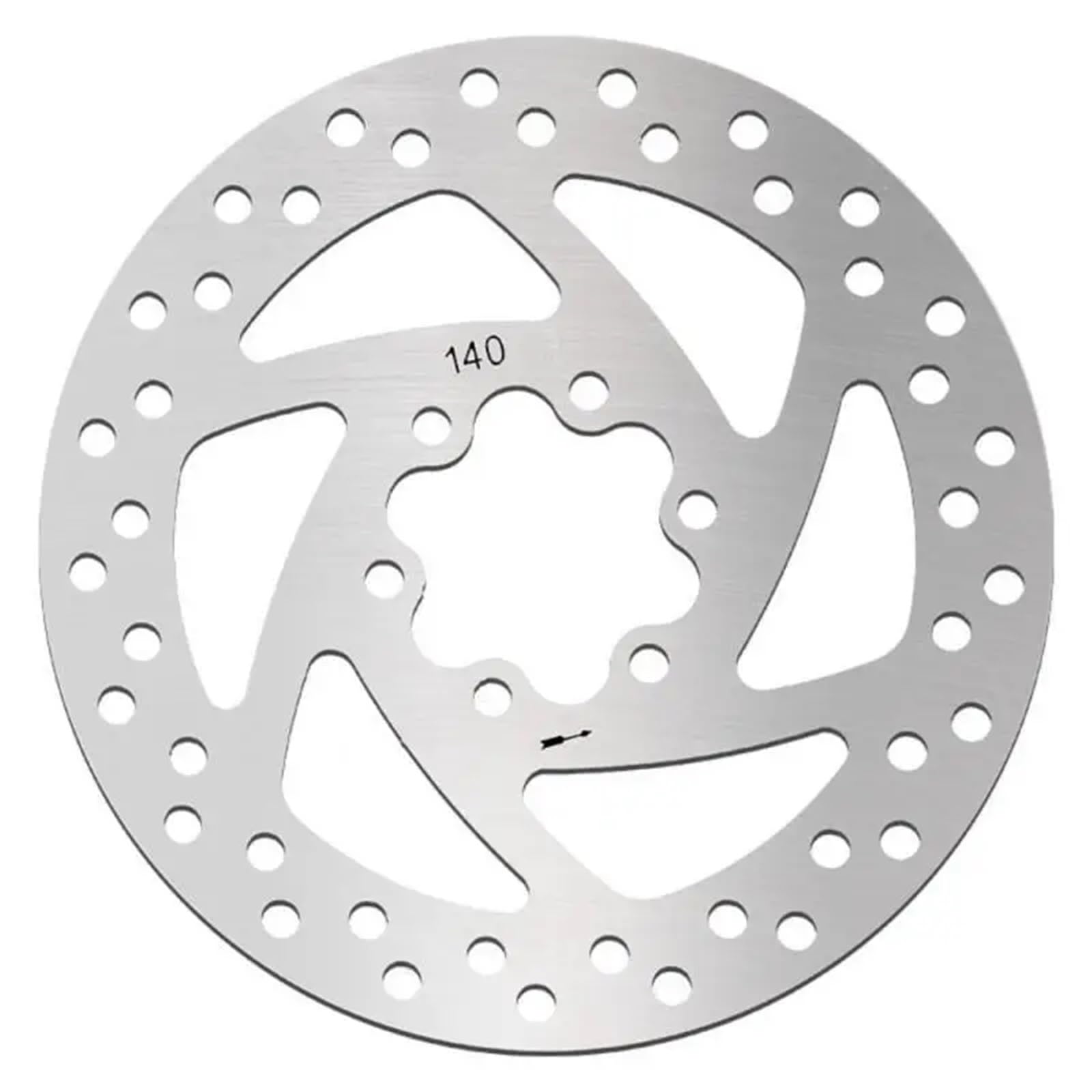 140 mm Bremsscheibe for Nin-ebot F20 F30 F40 P65 for Ku-goo M4 for Ze-ro Elektroroller-Bremsscheibe aus Edelstahl mit 6 Schraubenteilen von eejinwen