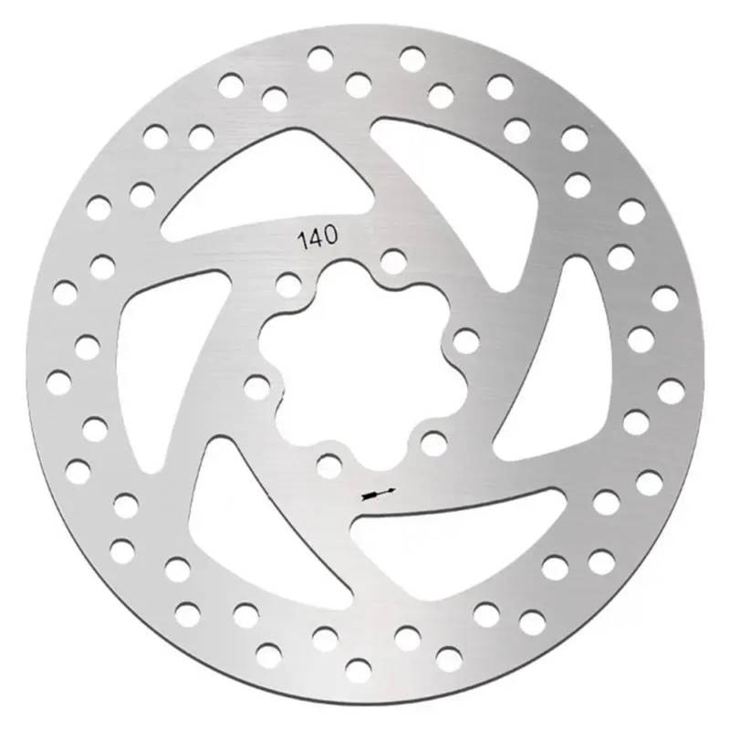140 mm Bremsscheibe for Nin-ebot F20 F30 F40 P65 for Ku-goo M4 for Ze-ro Elektroroller-Bremsscheibe aus Edelstahl mit 6 Schraubenteilen von eejinwen