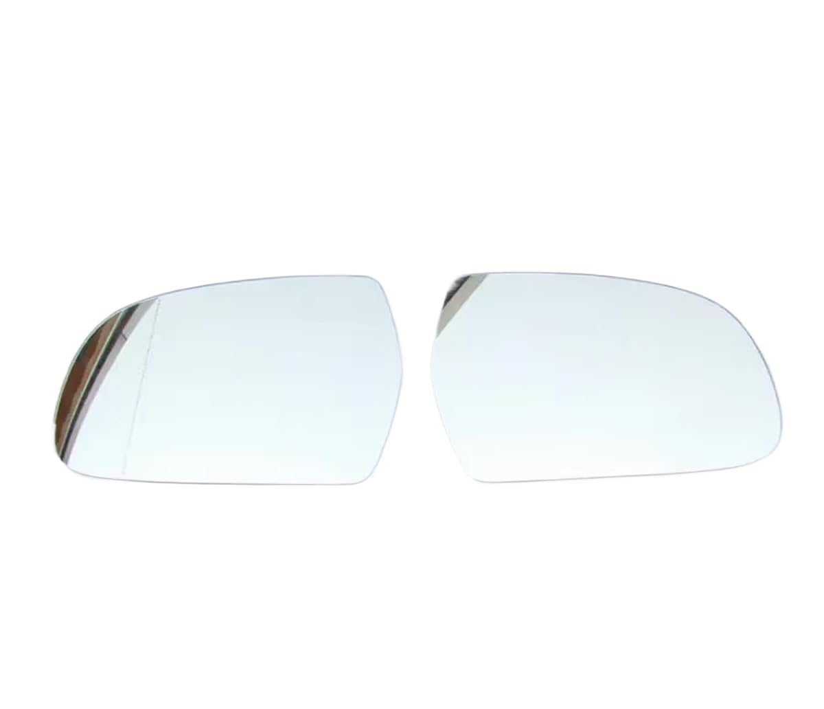 eglci Kompatibel Mit A3 2010 2011 2012 2013 Beheiztes Rückspiegelglas Seitenspiegelglas OEM: 8T0857535E 4F0857535AF Auto-Rückspiegelglas(A Pair) von eglci