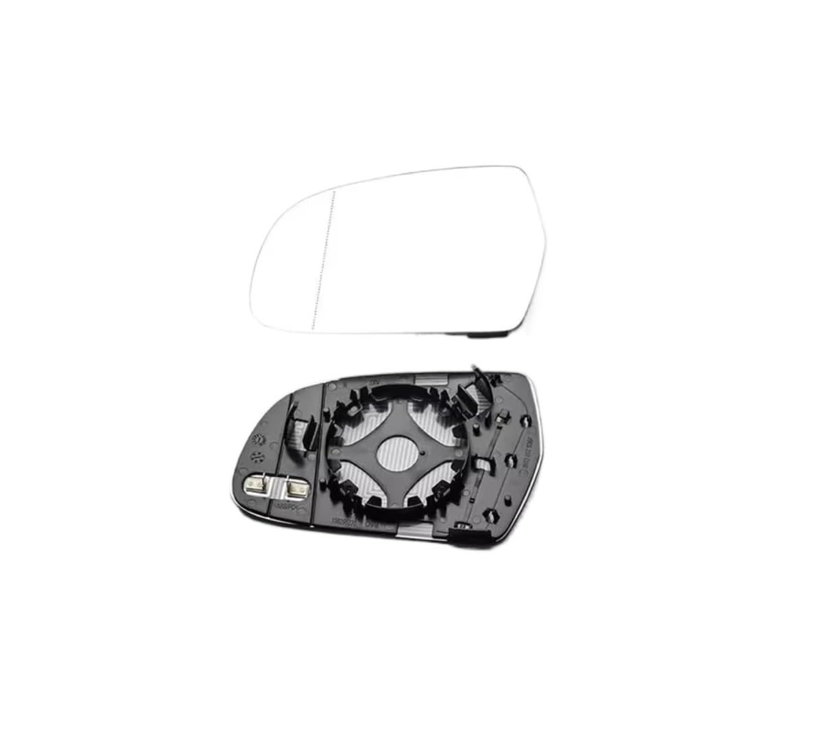 eglci Kompatibel Mit A4 A4L 2013 2014 2015 2016 Beheiztes Rückspiegelglas Seitenspiegelglas Türspiegelglas OEM: 8K0857536F 8K0857535F Auto-Rückspiegelglas(A Pair) von eglci