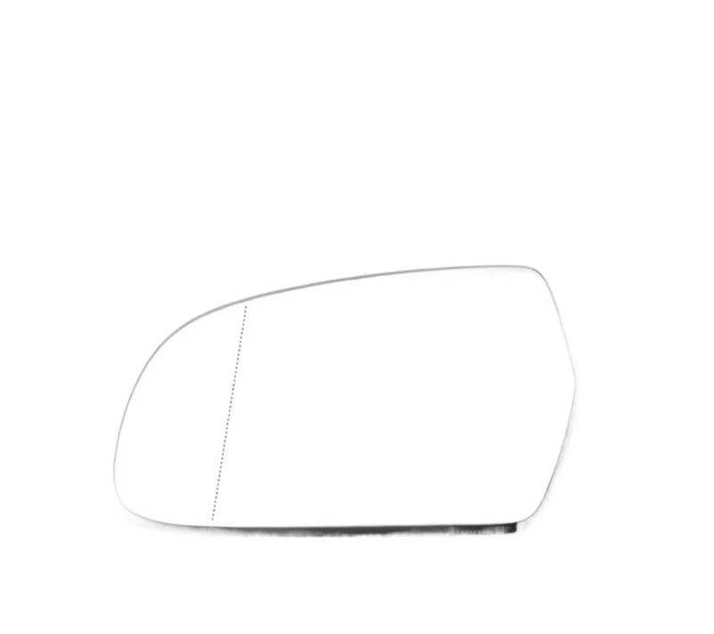 eglci Kompatibel Mit A4 A4L 2013 2014 2015 2016 Beheiztes Rückspiegelglas Seitenspiegelglas Türspiegelglas OEM: 8K0857536F 8K0857535F Auto-Rückspiegelglas(Left) von eglci