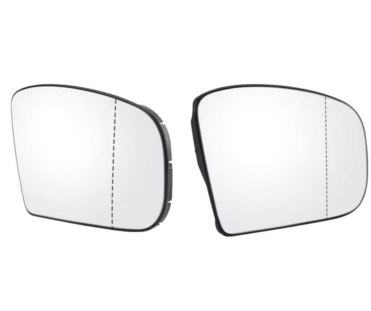 eglci Kompatibel Mit Benz Für S-Klasse W220 1998 1999 2000 2001 2002 Beheiztes Rückspiegelglas Seitenspiegelglas OEM: 2208100321 2208100421 Auto-Rückspiegelglas(A Pair) von eglci