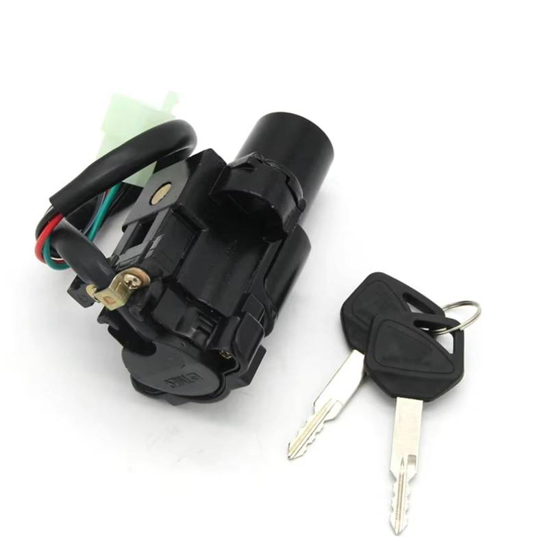 eglci Kompatibel Mit CB400 Für VTEC 2 3 4 2000 2001 2002 2003 2004 2005 2006-2010 Motorradteile Zündschlossschloss 35100-MER-D11 35100-MCZ-A10 Motorrad Zündschloss von eglci