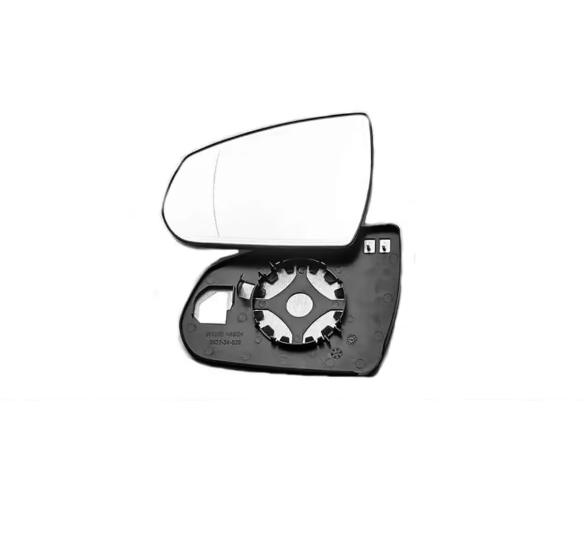 eglci Kompatibel Mit Cadillac Für SRX 2009 2010 2011 2012 2013 2014 2015 Autozubehör Rückspiegel Seitenspiegellinse Spiegelglas Mit Heizung Auto-Rückspiegelglas(A Pair) von eglci