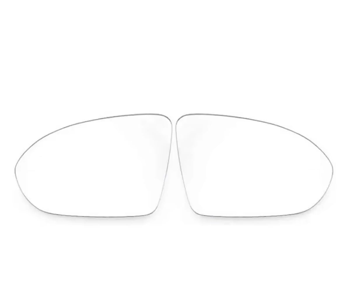 eglci Kompatibel Mit Chevrolet Für Cruze 2017 2018 2019 2020 Autozubehör Rückspiegelglas Für Außenspiegelglas Mit Heizung Auto-Rückspiegelglas(A Pair) von eglci