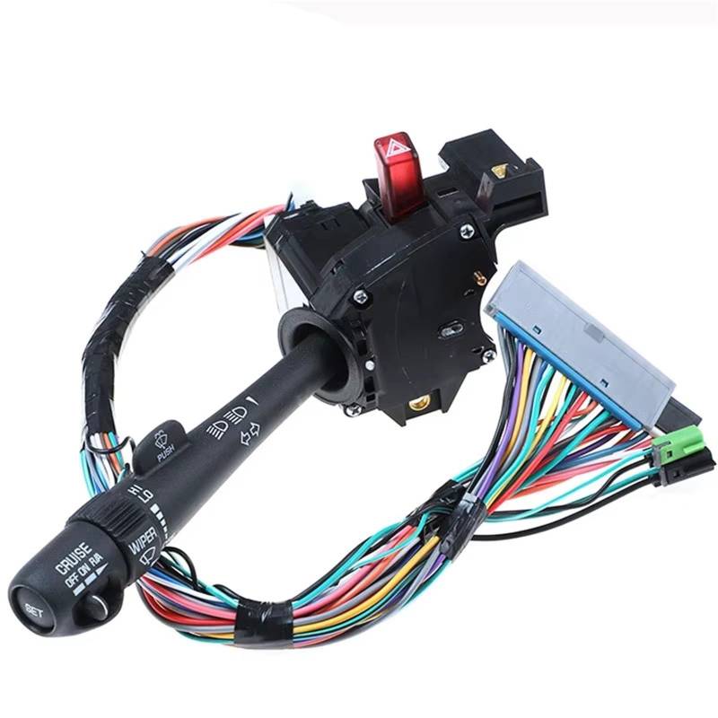 eglci Kompatibel Mit Chevy Für GMC Truck 26100839 Scheibenwischerarm Blinkerhebelschalter 22540149/26070320/26082243/26090412/26096830/26083633 Lenkstockhebelschalter von eglci