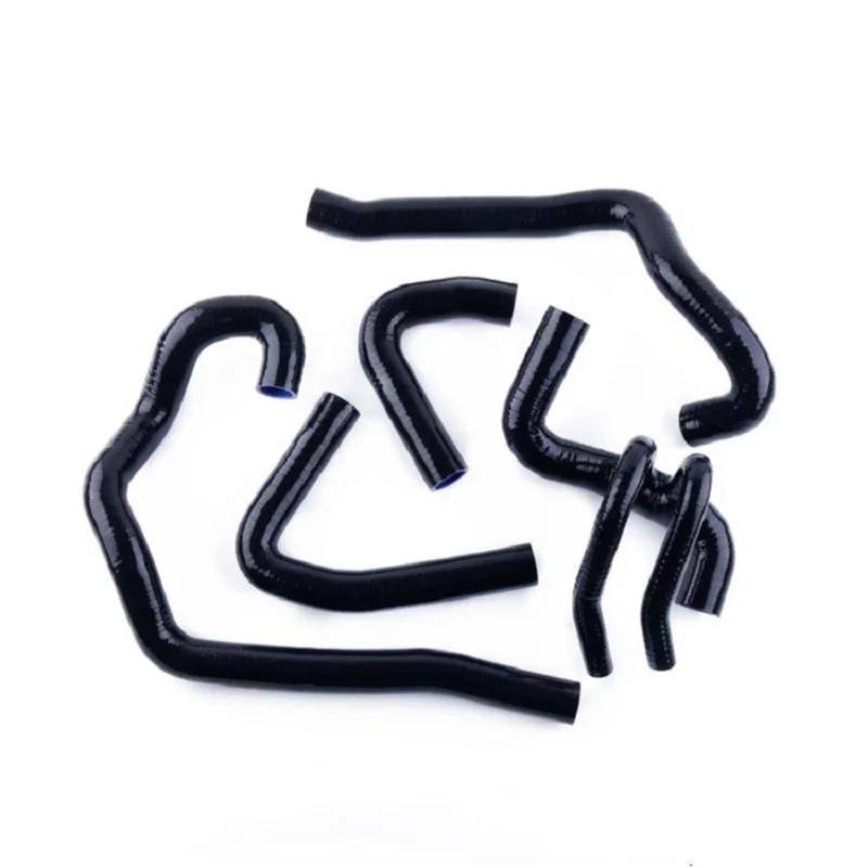 eglci Kompatibel Mit Citroen Für Saxo VIS 16V Kühler-Silikon-Wasserschlauch Motorkühler-Kühlmittelschlauch Ersatz-Autoteile Autokühlerschlauch(Black) von eglci