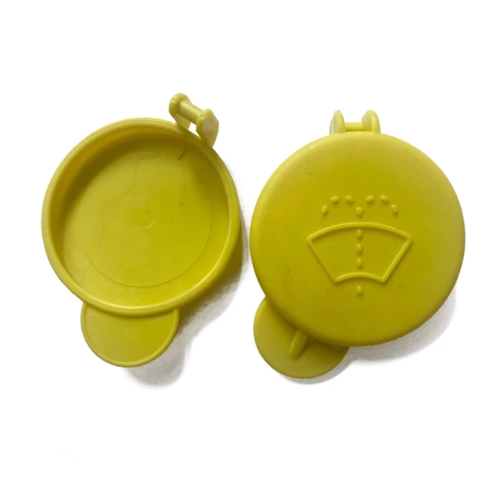 eglci Kompatibel Mit Ford Für Fiesta MK5 MK6 2005 2006 2007 2008 Scheibenwischer-Waschflüssigkeitsbehälterdeckel OEM: 1488251 Scheibenwaschkappe(Yellow) von eglci