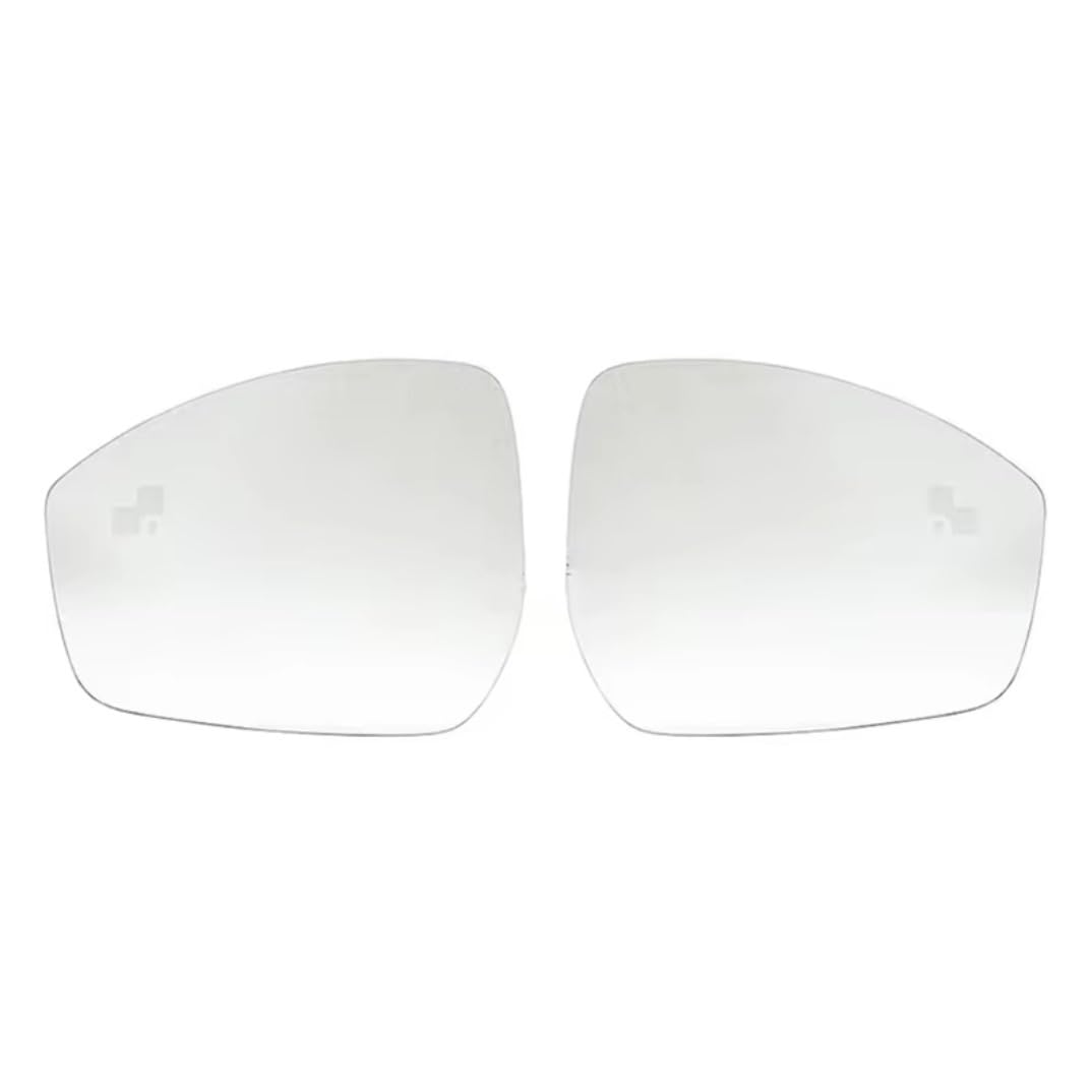 eglci Kompatibel Mit Jaguar Für E F Pace Autozubehör Rückspiegelglas Für Außenspiegelglas Mit Heizung OEM: LR048360 LR048359 Auto-Rückspiegelglas(A Pair) von eglci
