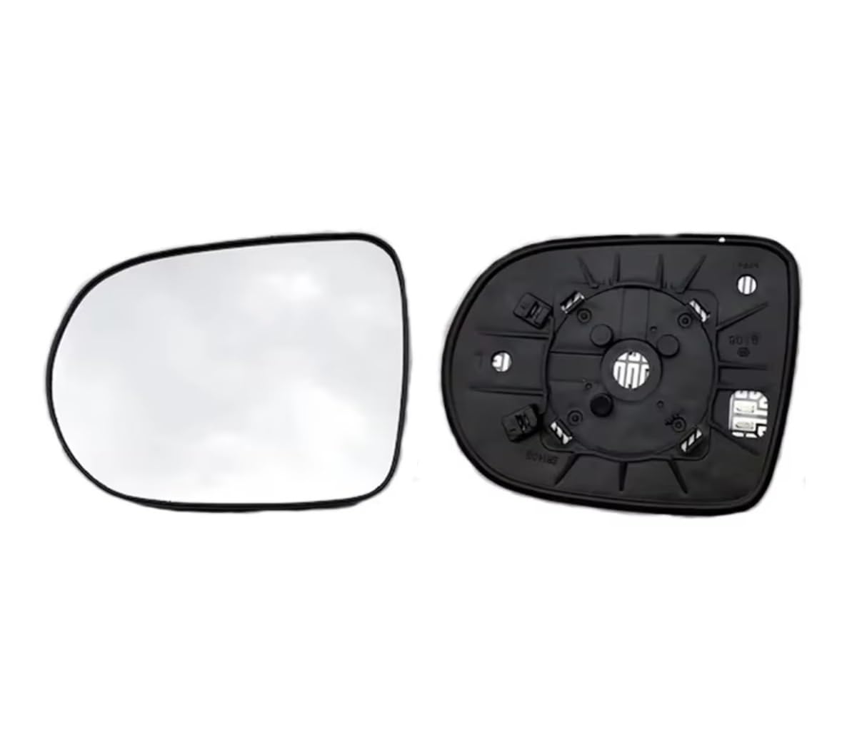 eglci Kompatibel Mit Lexus Für RX RX270 RX350 RX450 2009 2010 2011 2012 2013 2014 Beheiztes Rückspiegelglas Seitenspiegelglas Türspiegelglas OEM: 8796153400 Auto-Rückspiegelglas(A Pair) von eglci