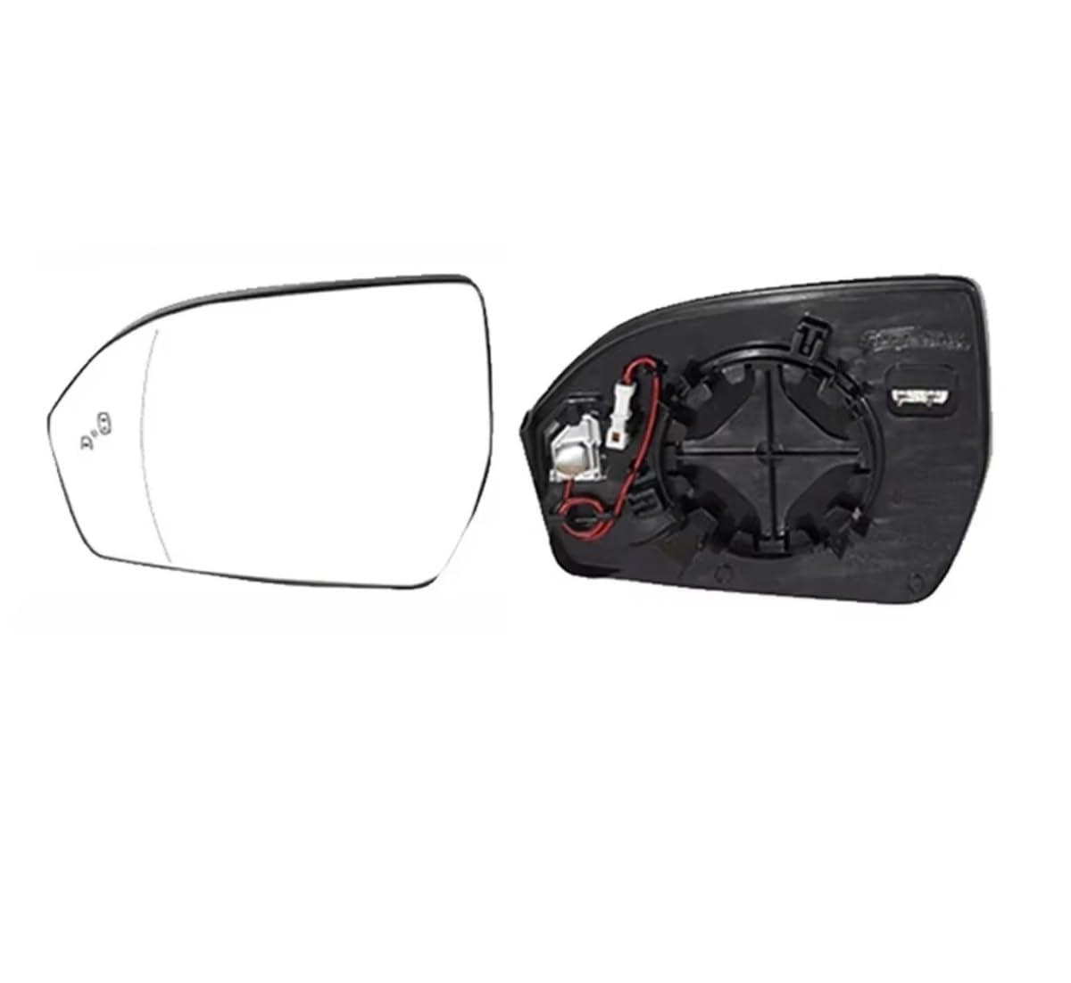 eglci Kompatibel Mit Lincoln Für Nautilus 2018 2019 2020 2021 2022 Beheizte Spiegel Glas Anti Blind Spot Spiegel Weitwinkel Auto-Rückspiegelglas(A Pair) von eglci
