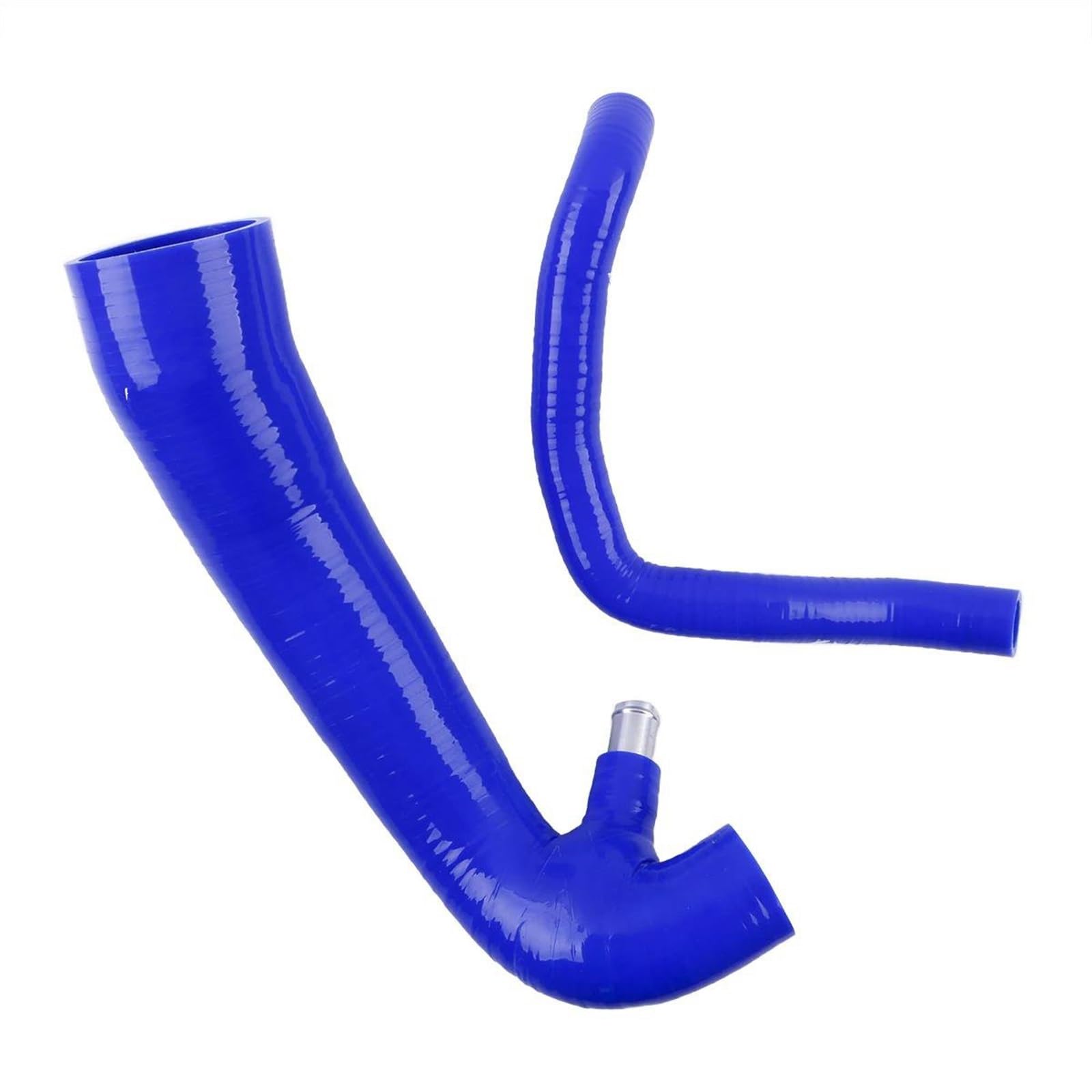 eglci Kompatibel Mit Mini Für Cooper S Für Clubman R55 2008 2009 2010 R56 R57 1.6, Auto-Silikon-Turbo-Lufteinlass-Einlassschlauch, Rohr, Kühlerschläuche-Set Autokühlerschlauch(Blue) von eglci