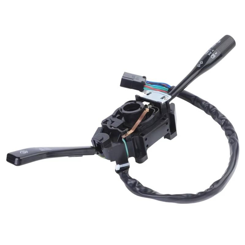 eglci Kompatibel Mit Mitsubishi Für L200 1994 1995 1996 1997 Kombination Blinker Licht Wischer Schalter Hebel MB571632 MB571630 Auto Zubehör Lenkstockhebelschalter von eglci